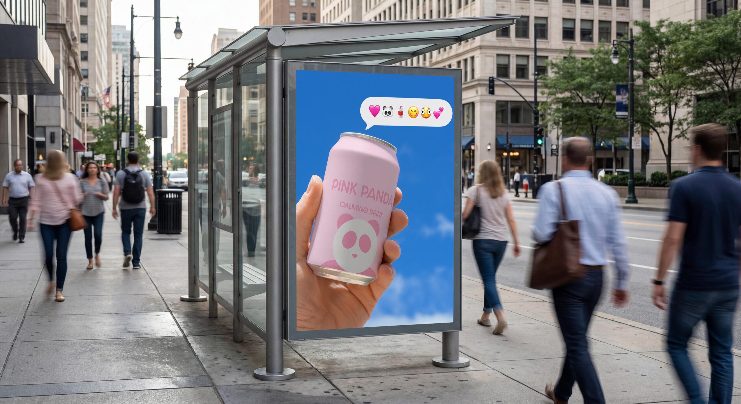Mockup calm drink
